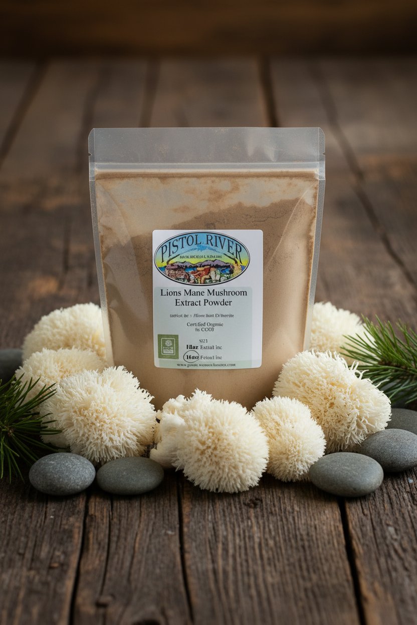 Lion's Mane Mushroom Powder 100% Natural